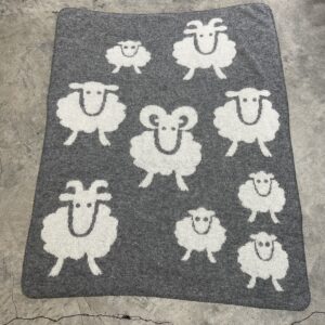 IMG_0522.jpeg KRAKKATEPPI Grátt/hvítt